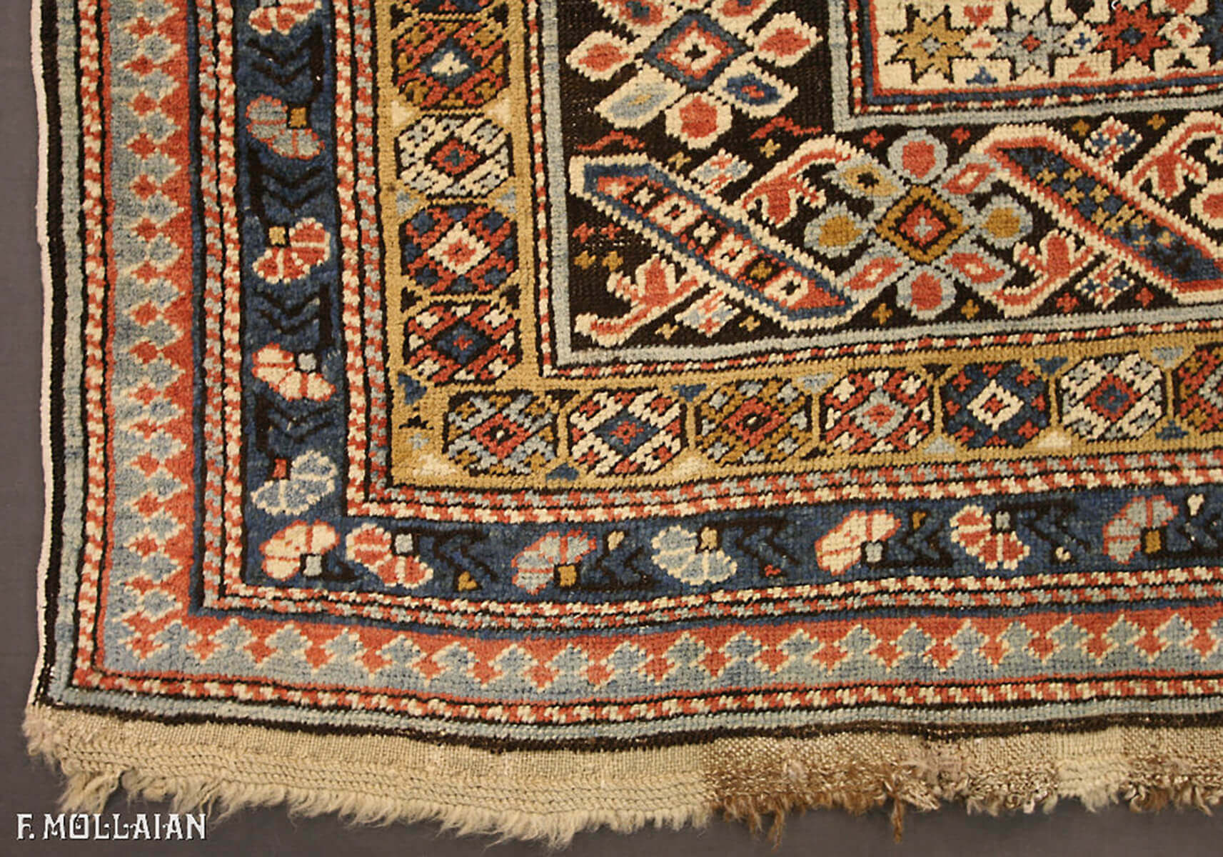 Antique Caucasian Shirvan Chichi Rug n°:53013915